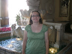 Christina at the Bellagio.