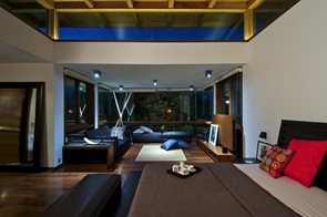 Habitacion moderna con iluminacion