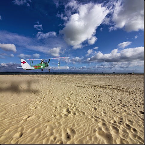 Ryde Sands Dippy flying