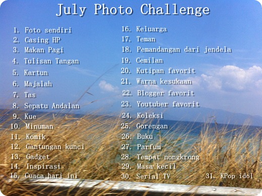 July Photo Challenge July Photo Challenge