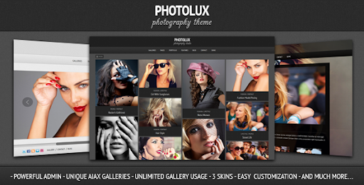 Photolux - Photography Portfolio WordPress Theme - Photography Creative