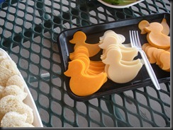 Cheese Duck Cutouts