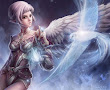 White Bird And Elven Angel