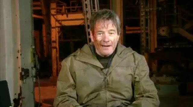 Bryan Cranston a Godzilla forgatásáról jelentkezik