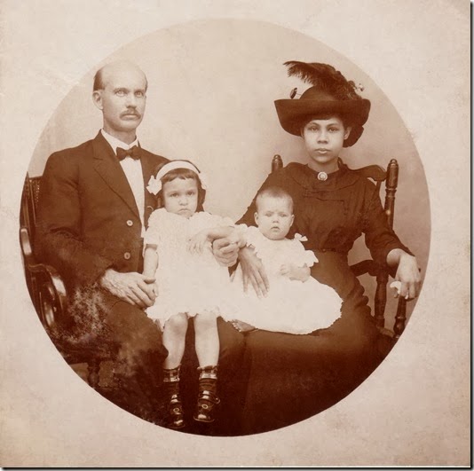 Fred and Esther Webster with Carlota and Edna Webster Fred and Esther Webster with Carlota and Edna Webster