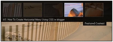 mootools recent posts slider 02
