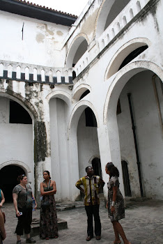 'A tour of the historic Elmina Castle.'  Photo by Sandra Vu