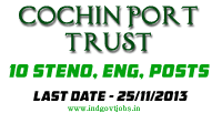 Cochin-Port-Trust-Jobs-2013