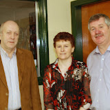 Tony Wehrly, AnnMarie Mc Goven, Eamon Mc Cafferty. (AnnMarie was 1st in the C Section of the Autumn League)