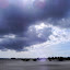 At a beach in Amager, near Copenhagen. In the distance you can see the Oresund bridge that connects Denmark with Sweden.