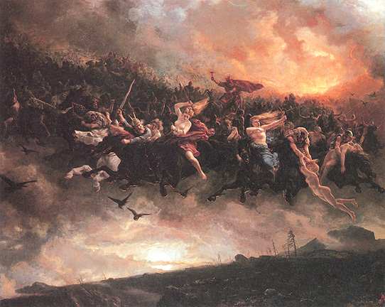Wodan Furious Host, Asatru Gods And Heroes
