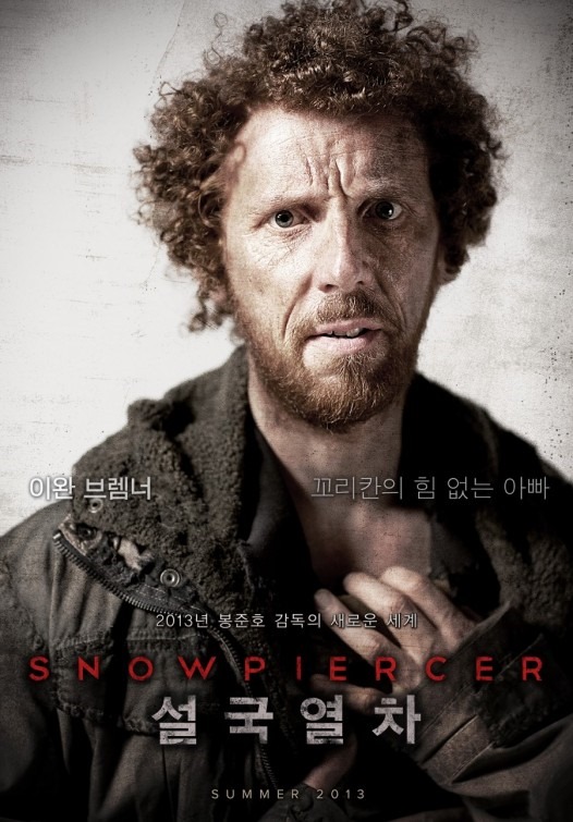 Kilenc odaverős Snowpiercer karakterplakát 05