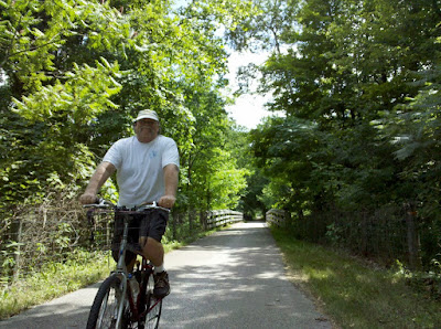 Jim on the Greenway Trail