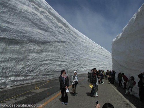 parede de neve 20 metros japao desbaratinando  (3)