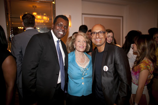 Mark, Marcia Miller, and Angel Sanchez