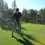 Clark Lines Up for the Drive