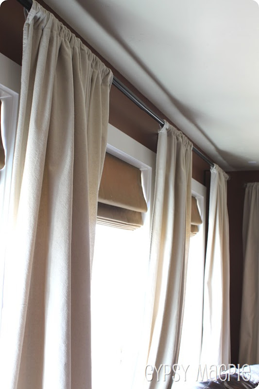 Drop Cloth Curtains