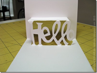 1-hello pnc You’re Tweet Pop `n Cut Cards Tutorial by @gscrapbooks