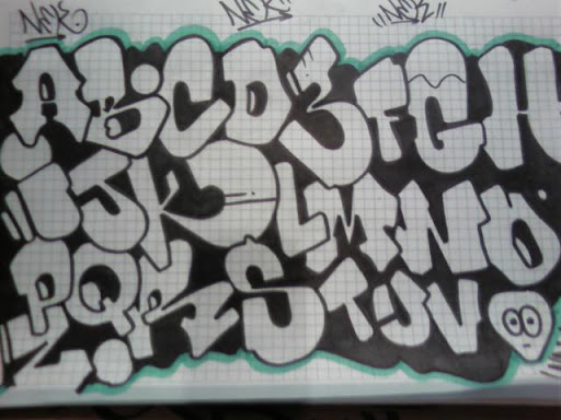 photo00536 jpg abecedario de graffitis graffitis