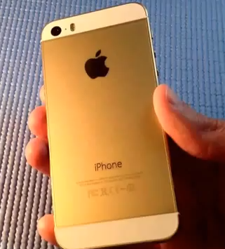 gold iphone