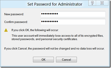 Steps To Enable Built-in Administrator Account In Windows 8 - Set Password For Administrator