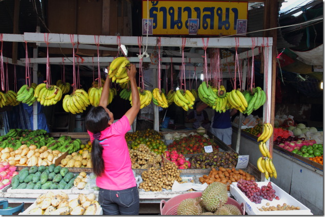 Fruit market at Ko Phi Phi