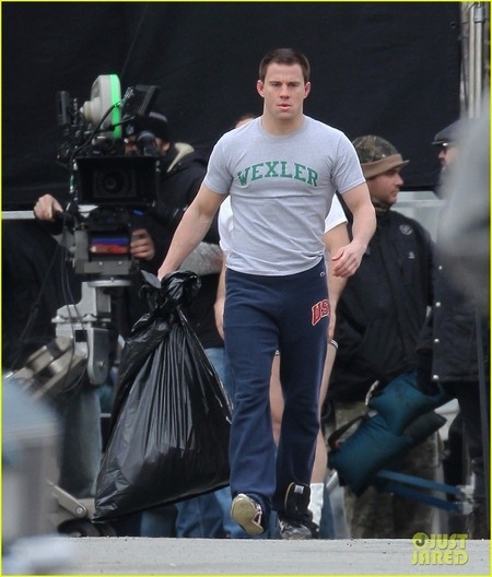 Foxcatcher Set Photos with Channing Tatum and Mark Ruffalo 04