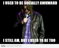 socially awkward