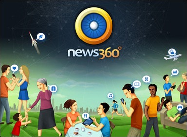 App News360 personaliza consumo de notícias