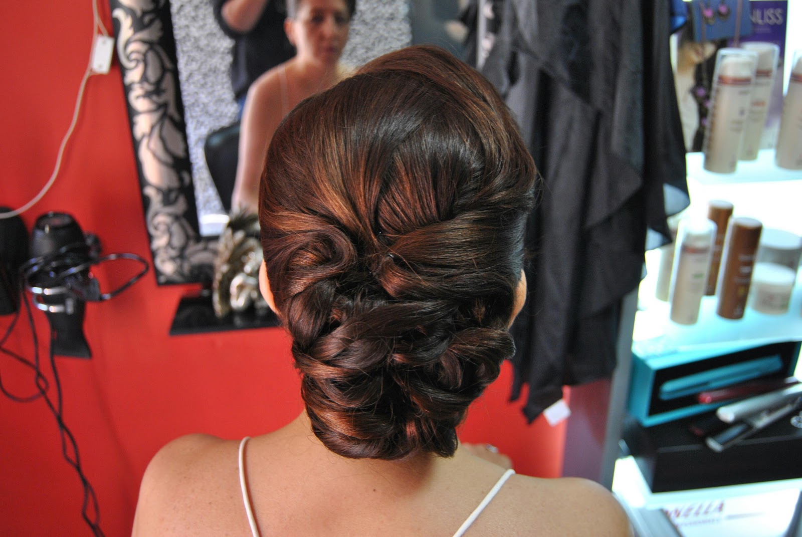 Recogidos estilo flamenco
