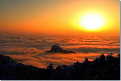 Mount Huang Shan sun rise 05