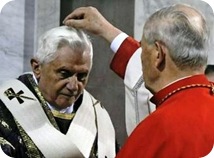 Bento XVI Imposicao das cinzas Bento XVI Imposicao das cinzas
