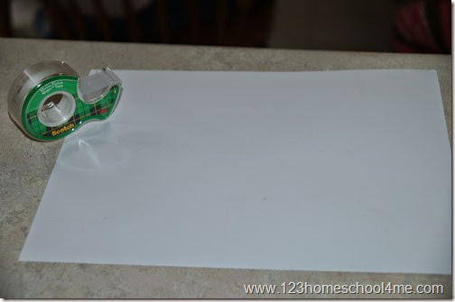 use tape to make the outline of a Chrsitmas picture use tape to make the outline of a Chrsitmas picture
