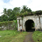 Das zerstörte Fort Nassau