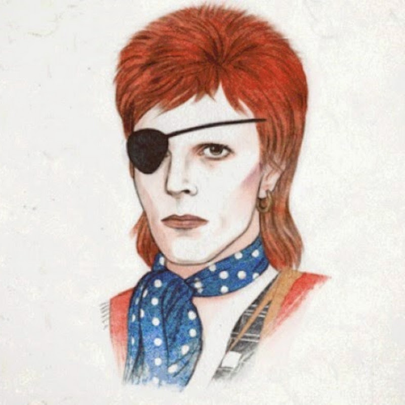 Dieses animierte GIF zeigt, wie sich David Bowie im Laufe der Jahre verwandelte
