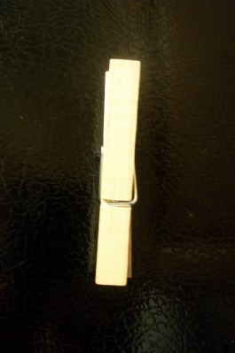 Or stick a clip on the side of the refrigerator.