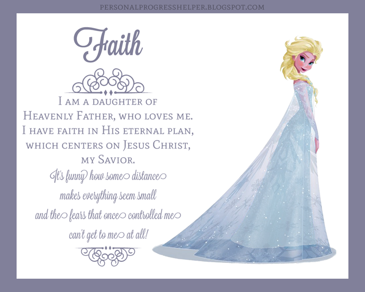 Young Women's Values with Disney Princesses: Faith