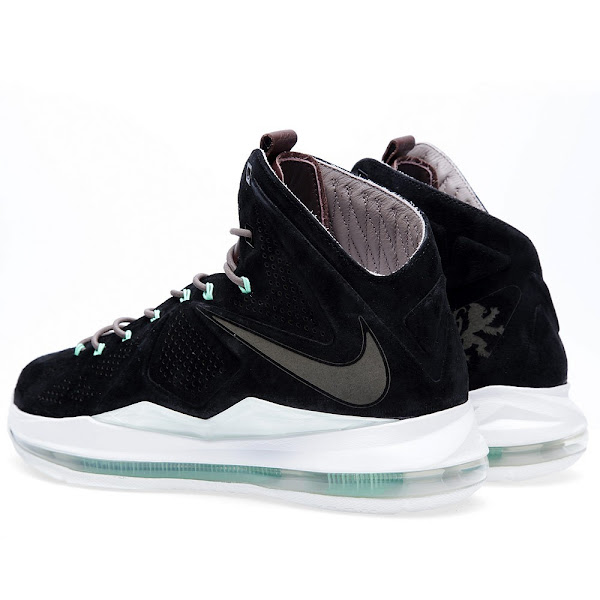 Release Reminder Nike LeBron X EXT Black Suede  Mint