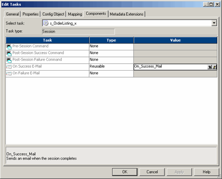 Tasks and Task Developer in  Informatica PowerCenter Workflow Manager