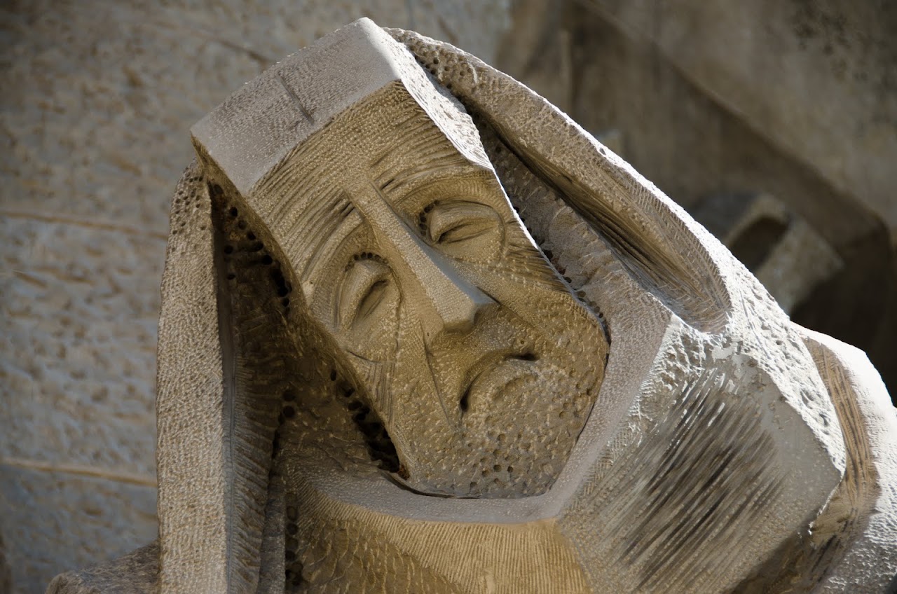 Passion facade Sagrada Familia