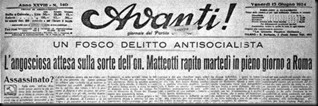 Avanti sul delitto matteotti Avanti sul delitto matteotti