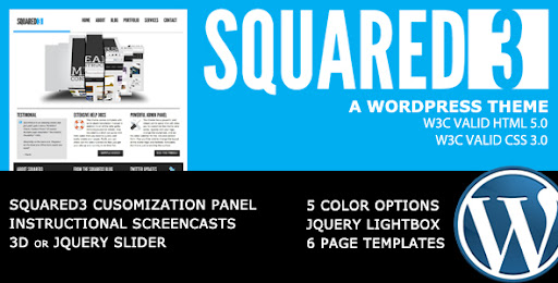 SQUARED3 - WordPress Theme - Business Corporate