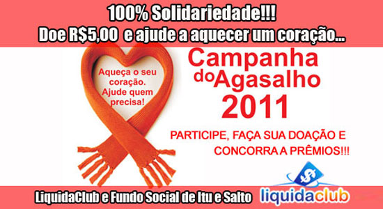 LiquidaClub - Campanha do Agasalho 2011 LiquidaClub - Campanha do Agasalho 2011
