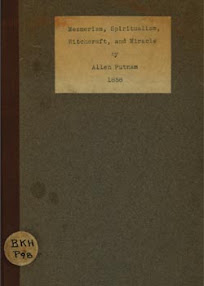 Cover of Allen Putnam's Book Mesmerism Spiritualism Witchcraft And Miracle