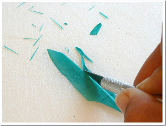 How to make a feather arrow