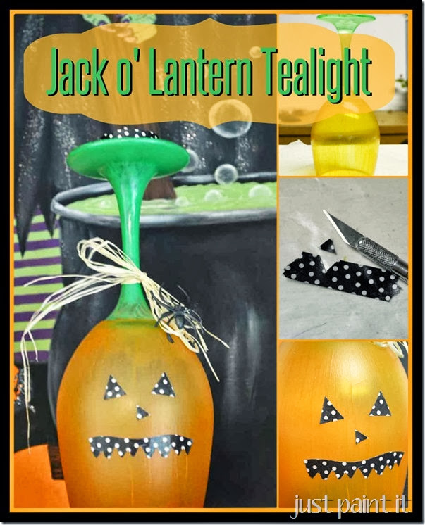 Jack O Lantern Tealight