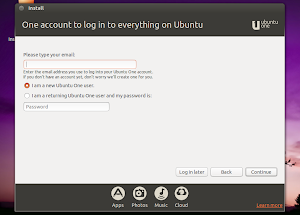 Ubuntu One nell'installar di Ubuntu 13.10 Saucy