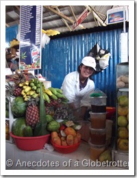 Fruit juice vendor