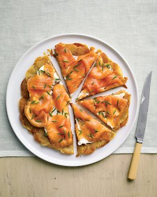 Potato Galette with Smoked Salmon Potato Galette with Smoked Salmon