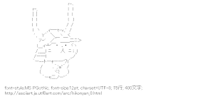 [AA]ひこにゃん